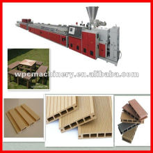 wood plastic machine wall cladding panel